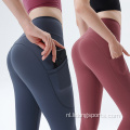 Groothandel Workout Zijzakken Fitness Panty Yogakleding